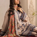 3PC LUXURY LAWN EMBROIDERED SUIT