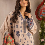 3PC LUXURY LAWN EMBROIDERED SUIT
