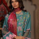 3PC LUXURY LAWN EMBROIDERED SUIT