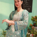 SKY BLOOM - LUXURY LAWN EMBROIDERED SUIT