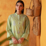 1pc - Stitched Signature Embroidered Cambric Suit