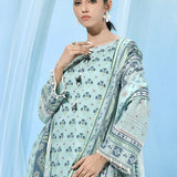 PRINTED LAWN SHIRT & DUPATTA