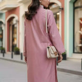 2PC Stitched Embroidered Suit (WP7L1PBE555)