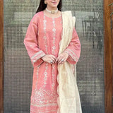 3PC Unstitched Festive Embroidered Suit (SUNW7NO076)