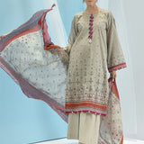 2PC PRINTED LAWN SHIRT & DUPATTA