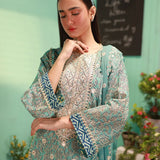 SKY BLOOM - LUXURY LAWN EMBROIDERED SUIT