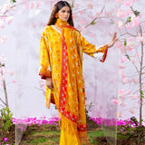 3PC Unstitched Printed Lawn Silk (SI11)