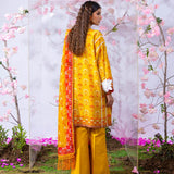 3PC Unstitched Printed Lawn Silk (SI11)