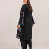 2pc Stitched Basic Embroidered Cambric Suit