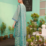 SKY BLOOM - LUXURY LAWN EMBROIDERED SUIT