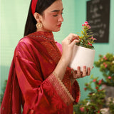 SCARLET - LUXURY LAWN EMBROIDERED SUIT