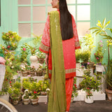 3PC STITCHED LUXURY LAWN EMBROIDERED SUIT