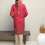 1pc Stitched Basic Printed Khaddar Shirt