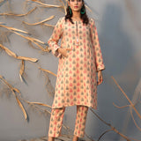 2pc- Unstitched Printed Khaddar