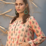 2pc- Unstitched Printed Khaddar