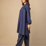 2pc Stitched Solid Khaddar Pret