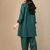 2pc Stitched Solid Khaddar Pret