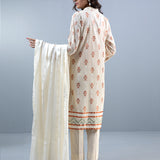 3pc - Stitched lawn Suit