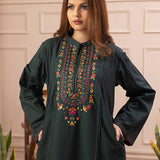 2pc - Stitched Embroidered Cambric Suit