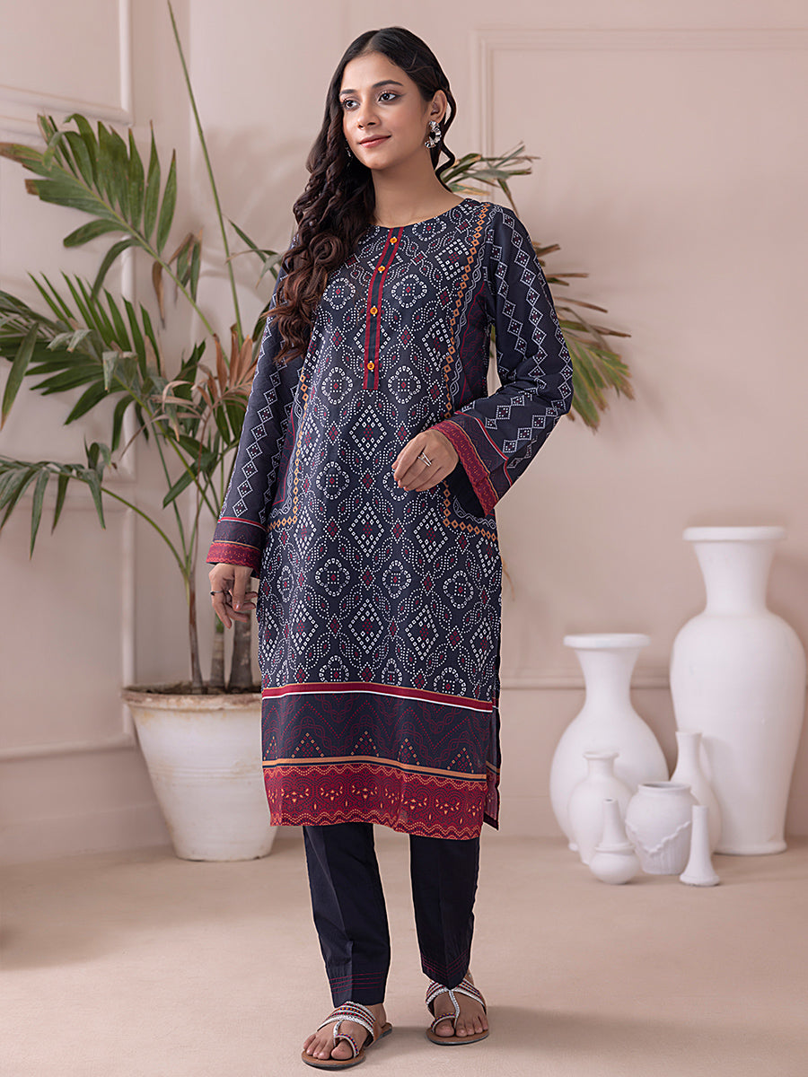 2pc Printed Stitched Suit
