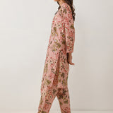 2pc- Printed Cambric Matching Separates