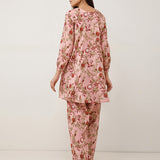 2pc - Stitched Floral Printed Cambric Suit