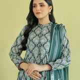 2pc - Lawn Stitched Shirt Dupatta