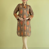 1pc - Stitched Basic Printed Lawn Shirt