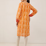 1pc - Stitched Basic Printed Lawn  Shirt