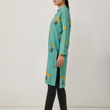 1pc - Stitched Basic Printed Lawn  Shirt