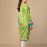 1pc - Stitched Cotton Silk Shirt