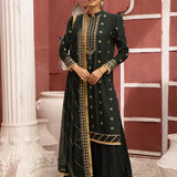 3pc - Stitched Festive Embroidered Suit