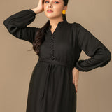 1pc - Stitched Chiffon Frock