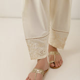 1pc Embroidered Stitched Shalwar