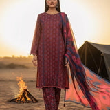 3PC Unstitched Printed Silk Lawn Suit (SUNS7ASI339)