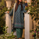 2pc Unstitched  - Printed Lawn Silk