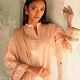 3PC Unstitched Festive Embroidered Suit (SUNW7JI102)