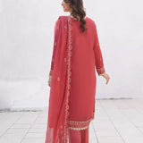 3PC Unstitched Festive Embroidered Suit (SUNW7CH109)
