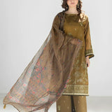 3PC Unstitched Festive Embroidered Suit (SUNW7NO107)