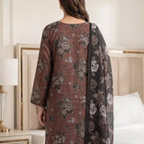 3PC Unstitched Printed Silk Lawn (SUNS25ASI186)