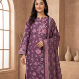3PC Unstitched Printed Silk Lawn (SUNS25ASI177)