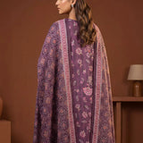 3PC Unstitched Printed Silk Lawn (SUNS25ASI177)