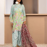 3PC Stitched Printed Silk Lawn Suit (SUNS25ASI059)