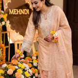 3PC Stitched Embroidered Suit (EUAL3PELP177)