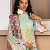 3PC Stitched Printed Silk Lawn Suit (SUNS25ASI059)