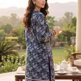 2PC Stitched Dobby Printed Suit (PEUFL2PBE141)