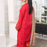3PC Stitched Embroidered Suit (WP7L3PEC383)