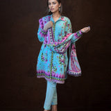 3Pc Stitched Printed Lawn suit