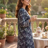 2PC Stitched Dobby Printed Suit (PEUFL2PBE141)