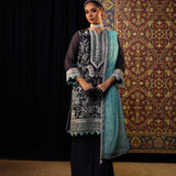 FESTIVE FORMAL EMBROIDERED SUIT